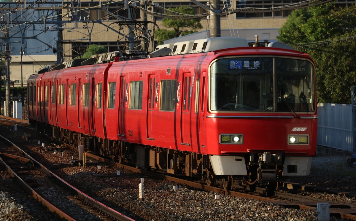 名古屋鉄道 舞木検査場 3500系 3525F