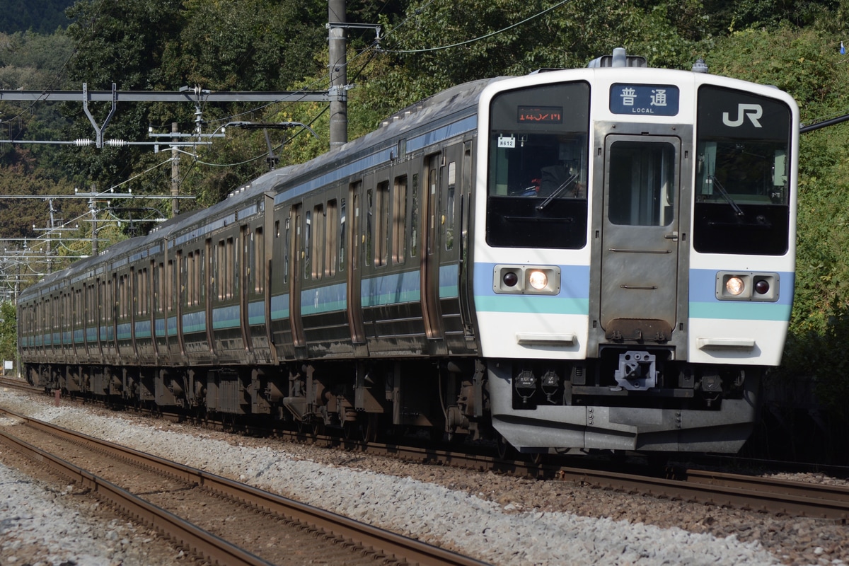 JR東日本 長野総合車両ベース 211系 ナノN612編成