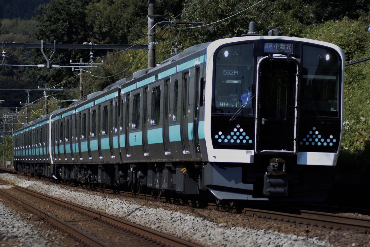 JR東日本 長野総合車両ベース 211系 ナノN14編成