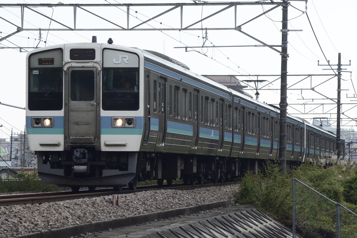 JR東日本 長野総合車両ベース 211系 ナノN326編成