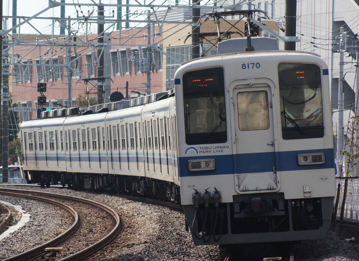東武鉄道 南栗橋車両管区七光台支所 8000系 8170F