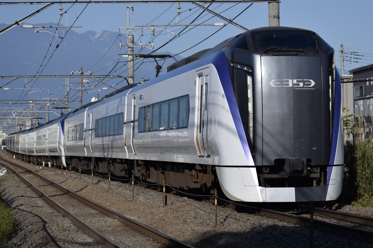 JR東日本 松本車両ベース E353系 モトS201編成
