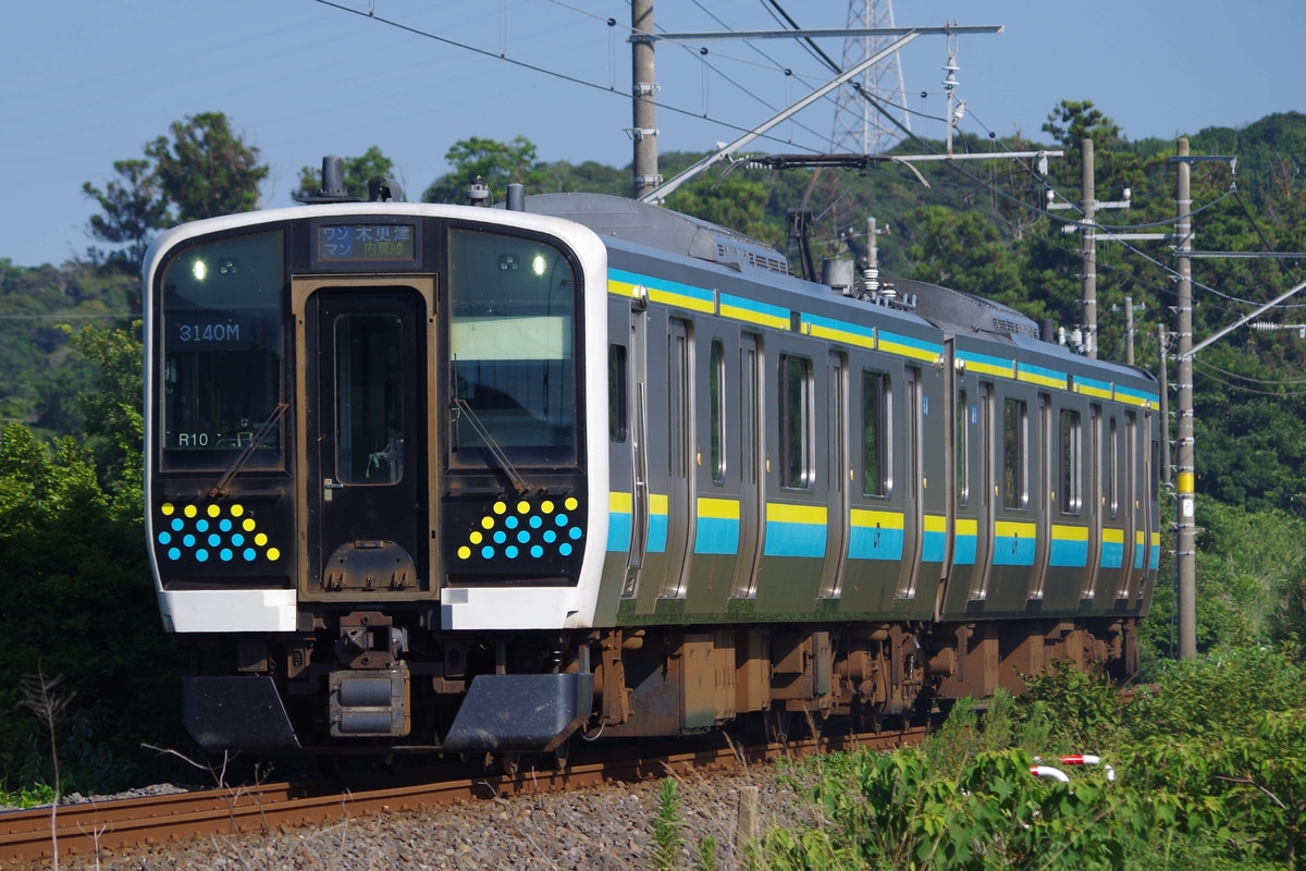 JR東日本 幕張車両ベース E131系 マリR10編成
