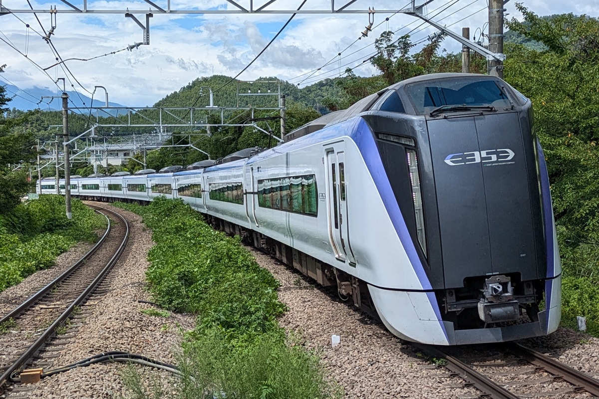 JR東日本 長野総合車両センター E353系 S107編成