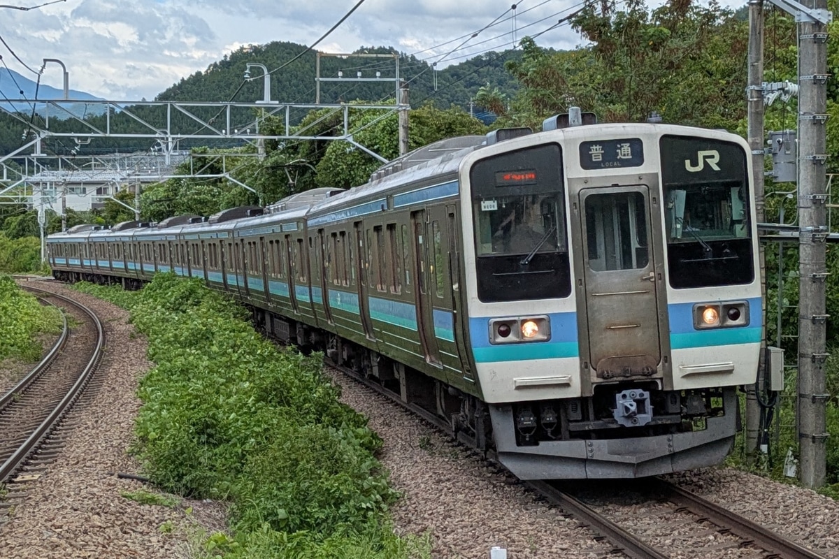 JR東日本 長野総合車両センター 211系 N606編成