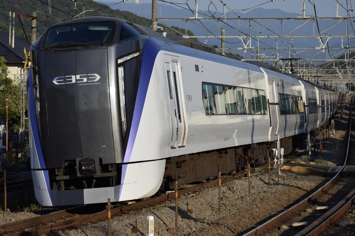 JR東日本 松本車両ベース E353系 モトS119編成