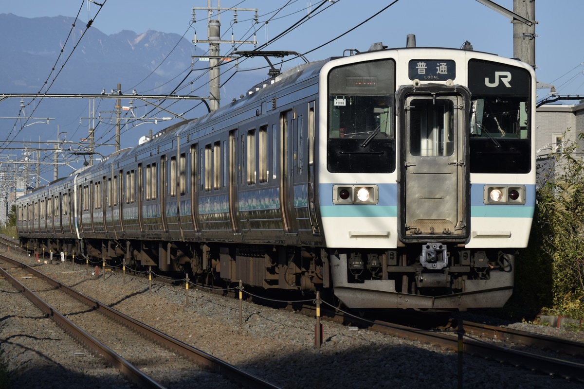 JR東日本 長野総合車両ベース 211系 ナノN338編成