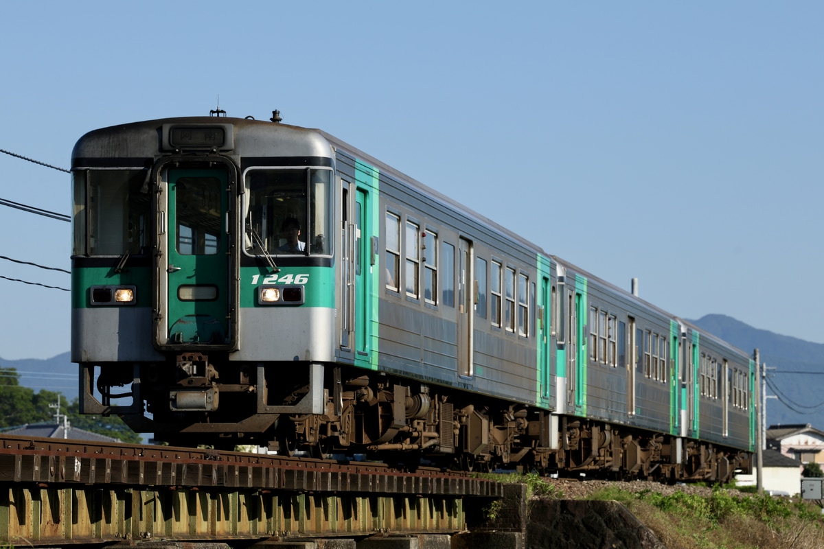 JR四国 徳島運転所 1200形 1246