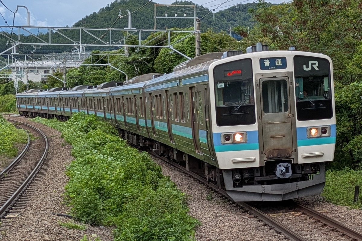 JR東日本 長野総合車両センター 211系 N613編成