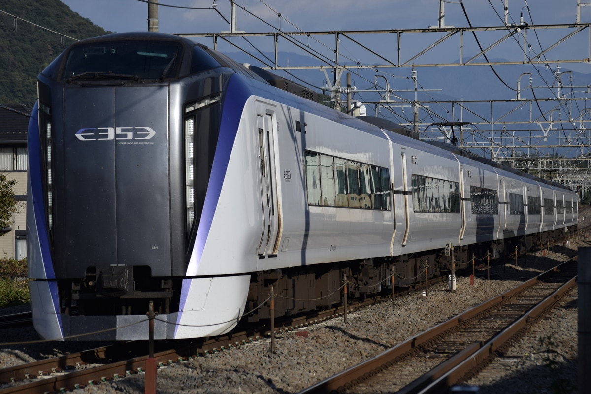 JR東日本 松本車両ベース E353系 モトS106編成