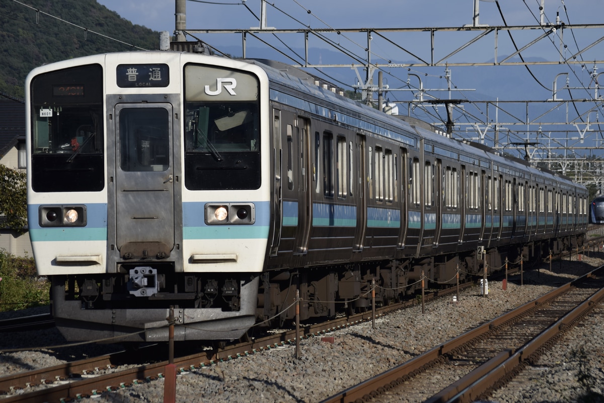 JR東日本 長野総合車両ベース 211系 ナノN601編成