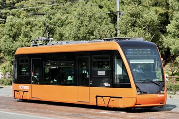 伊予鉄道 モハ5000形 南堀端～市役所前間付近