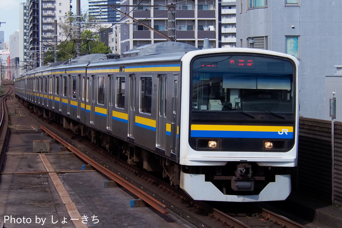 JR東日本 幕張車両センター 209系 マリC440編成