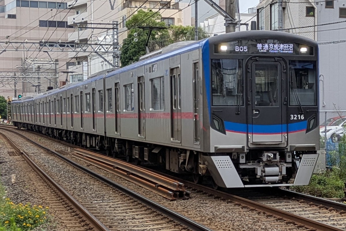 京成電鉄 宗吾車両基地 3200形 3216F