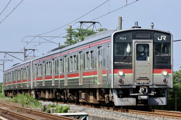 JR四国 7200系 多度津～讃岐塩屋間付近
