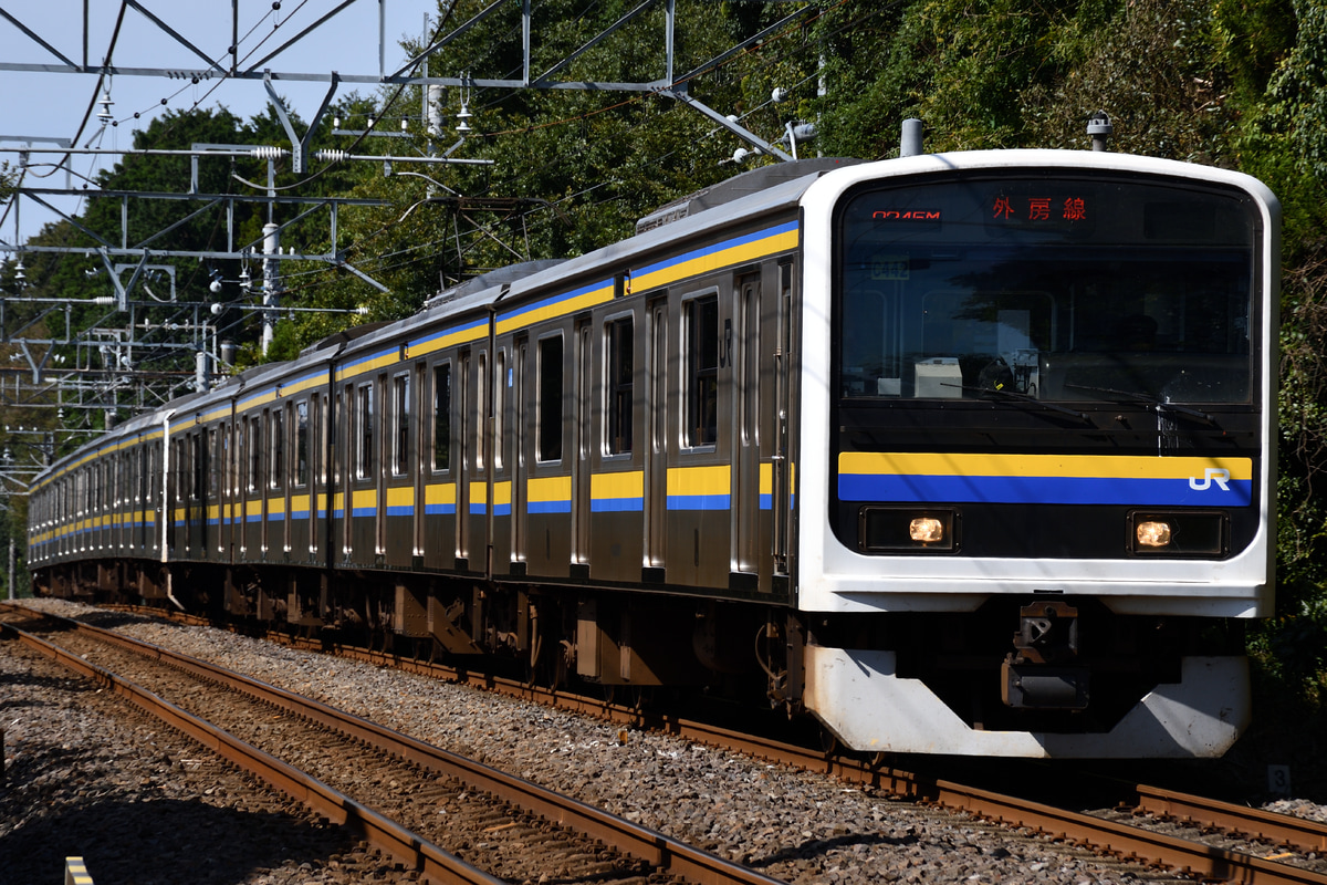 JR東日本 幕張車両ベース 209系 マリC442編成