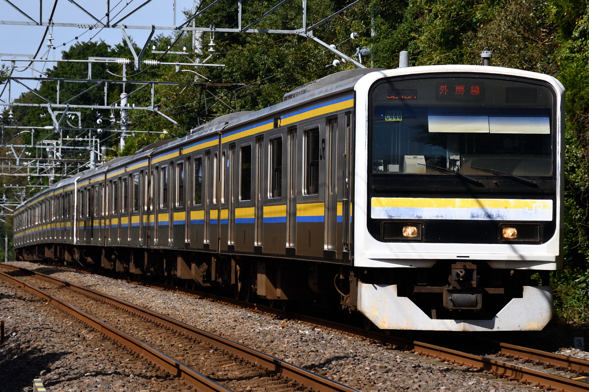 JR東日本 幕張車両ベース 209系 マリC444編成