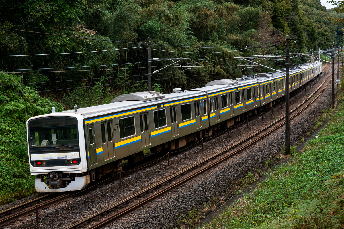 JR東日本 幕張車両センター 209系 マリC617編成