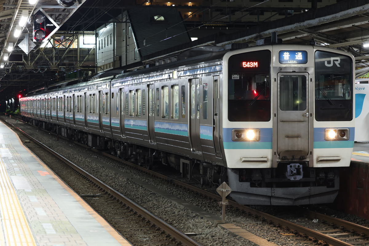 JR東日本 長野総合車両センター 211系 ナノN603編成