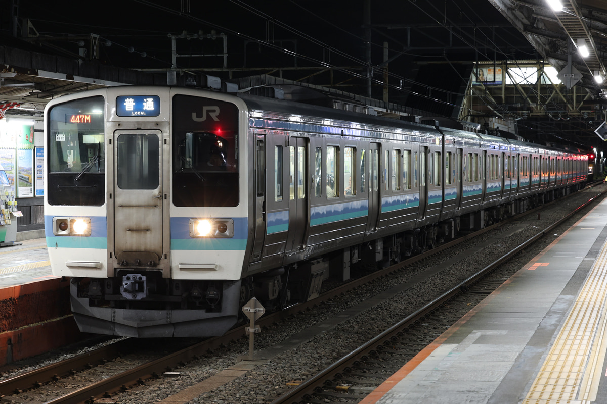 JR東日本 長野総合車両センター 211系 ナノN612編成
