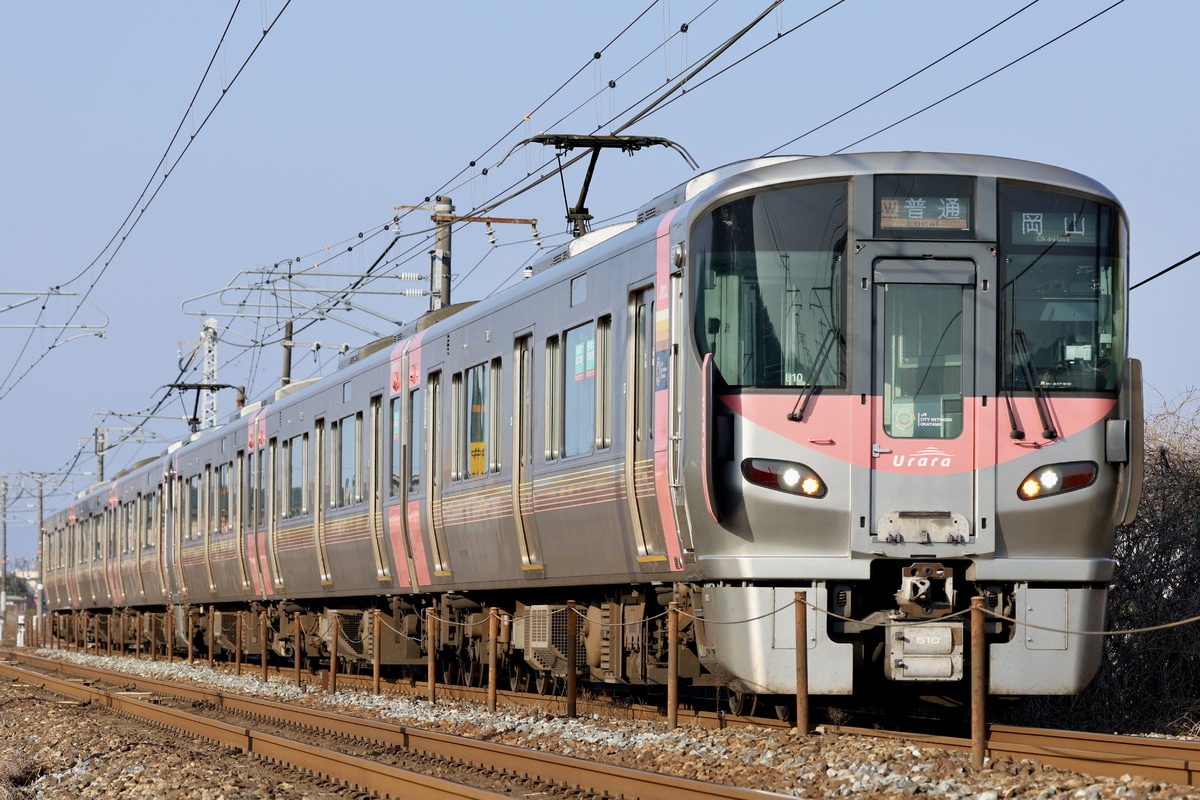 JR西日本 下関総合車両所岡山電車支所 227系 L10編成
