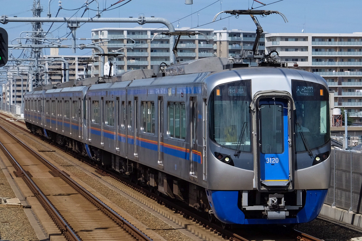 西日本鉄道 筑紫車両基地 3000形 3120F