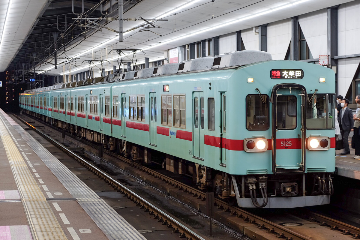 西日本鉄道 筑紫車両基地 5000形 5125F