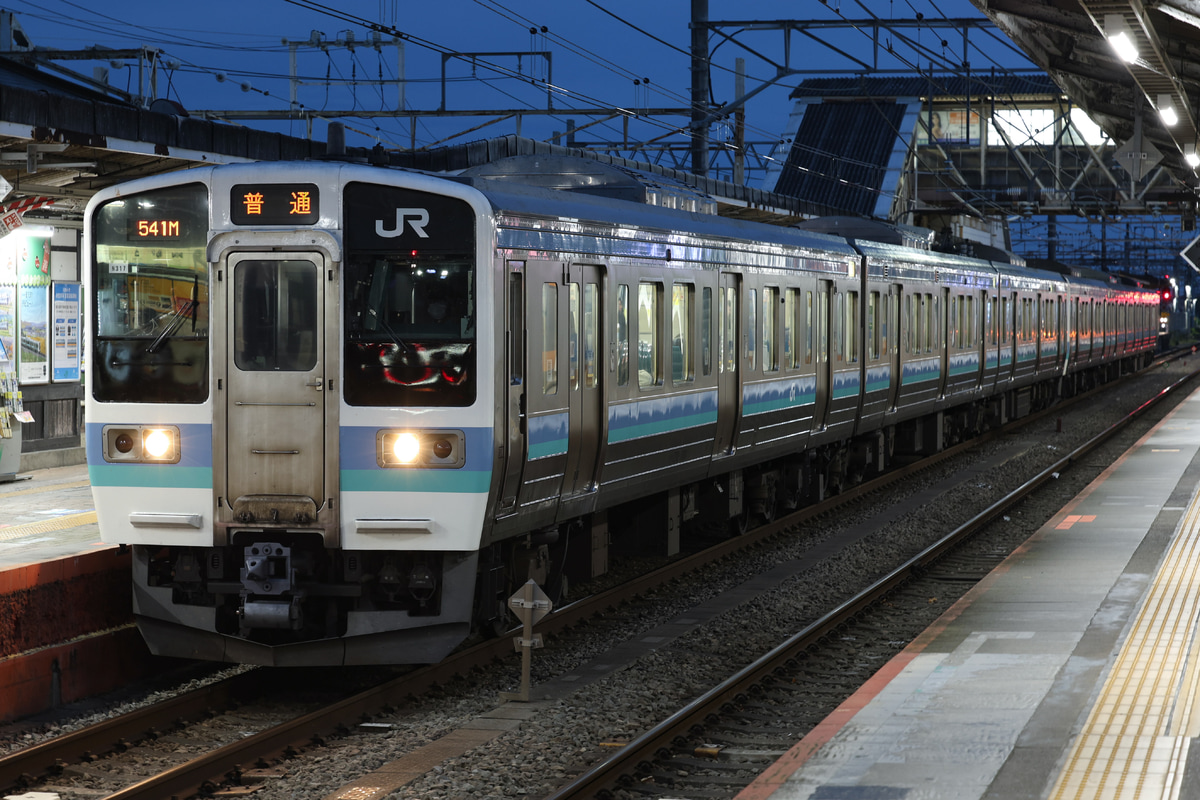 JR東日本 長野総合車両センター 211系 ナノN317編成