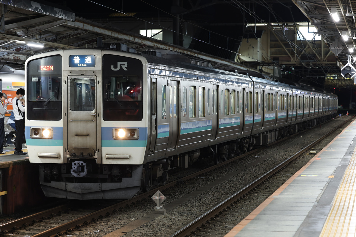 JR東日本 長野総合車両センター 211系 ナノN603編成