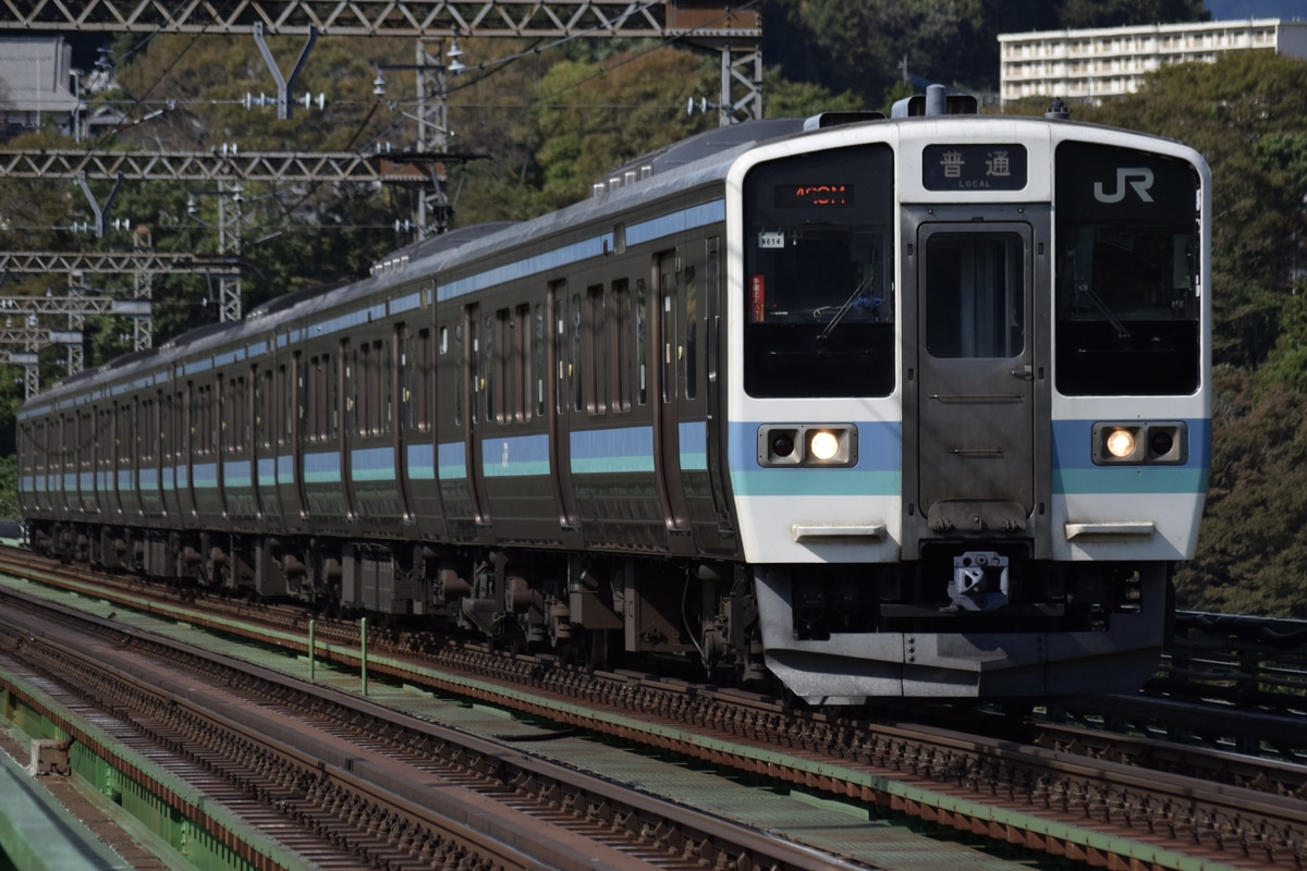JR東日本 長野総合車両ベース 211系 ナノN614編成