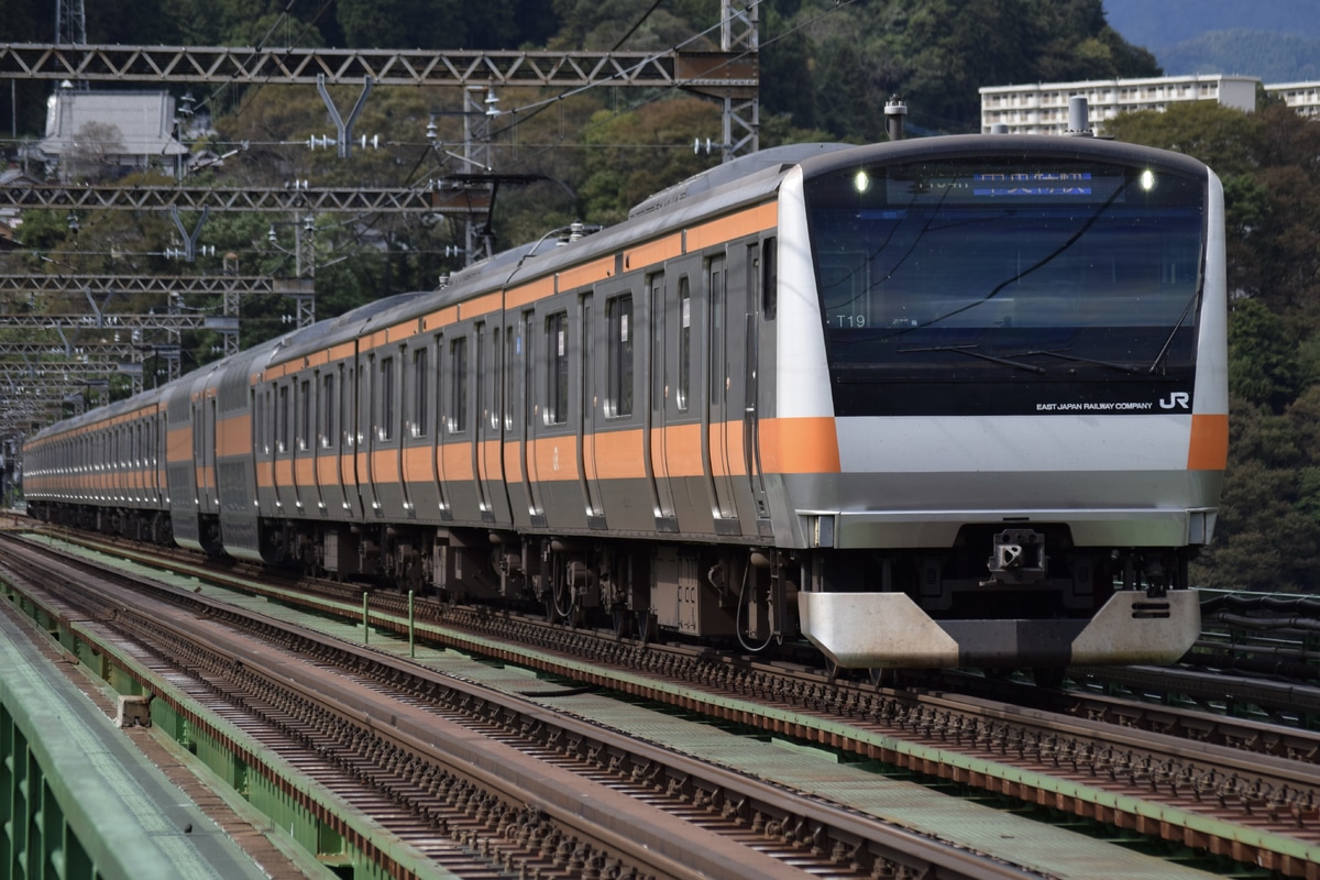 JR東日本 豊田車両ベース E233系 トタT19編成
