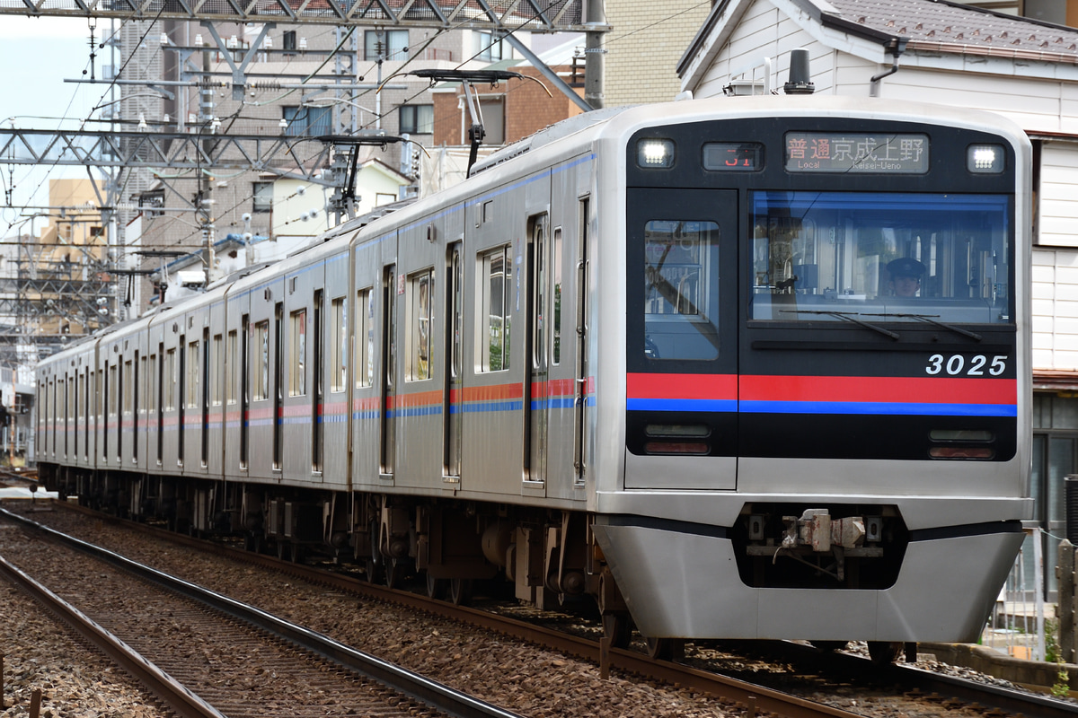 京成電鉄 宗吾車両基地 3000形 3025F