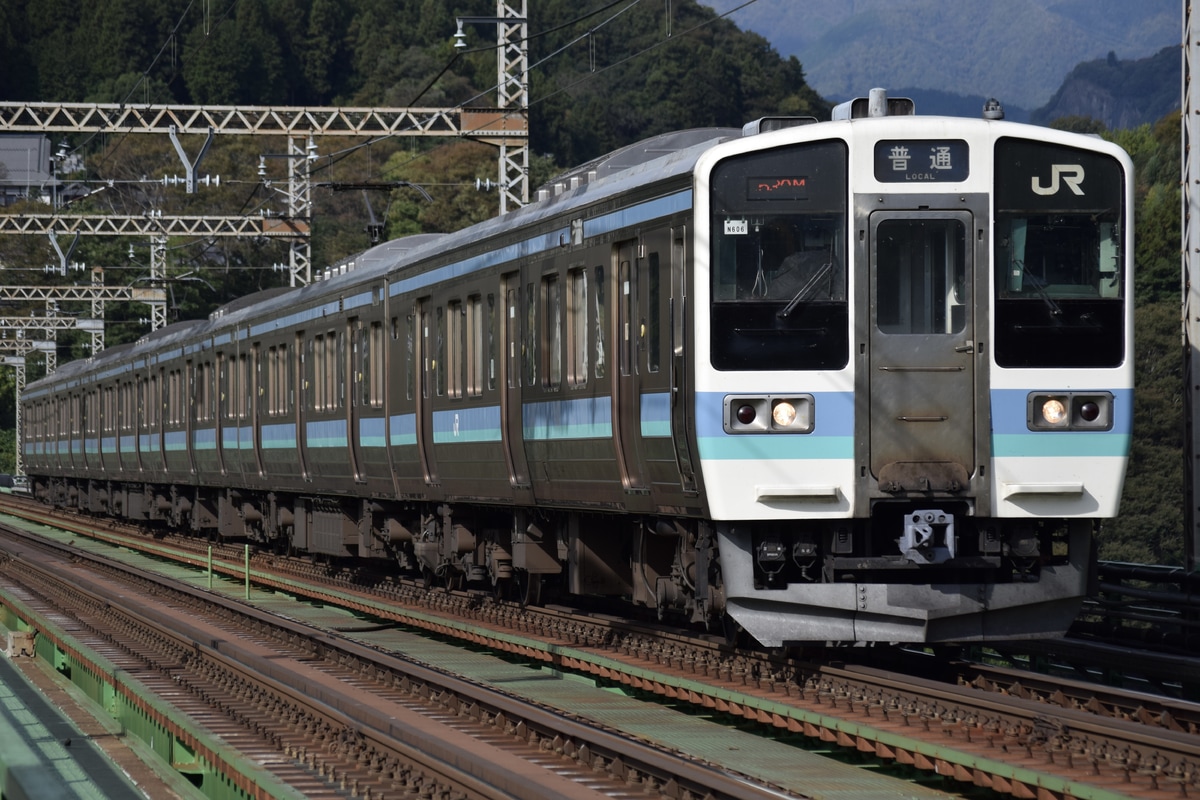 JR東日本 長野総合車両ベース 211系 ナノN606編成