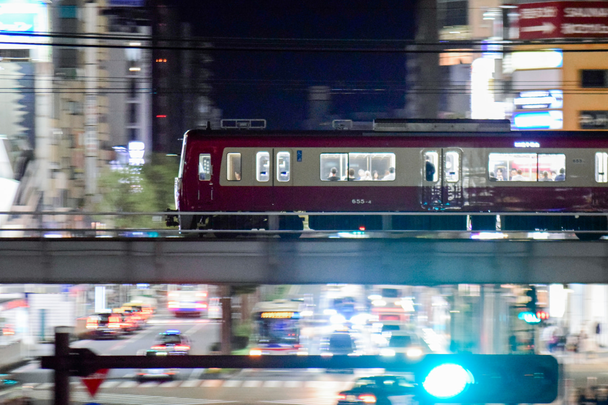 京急電鉄 新町検車区 600形 651F