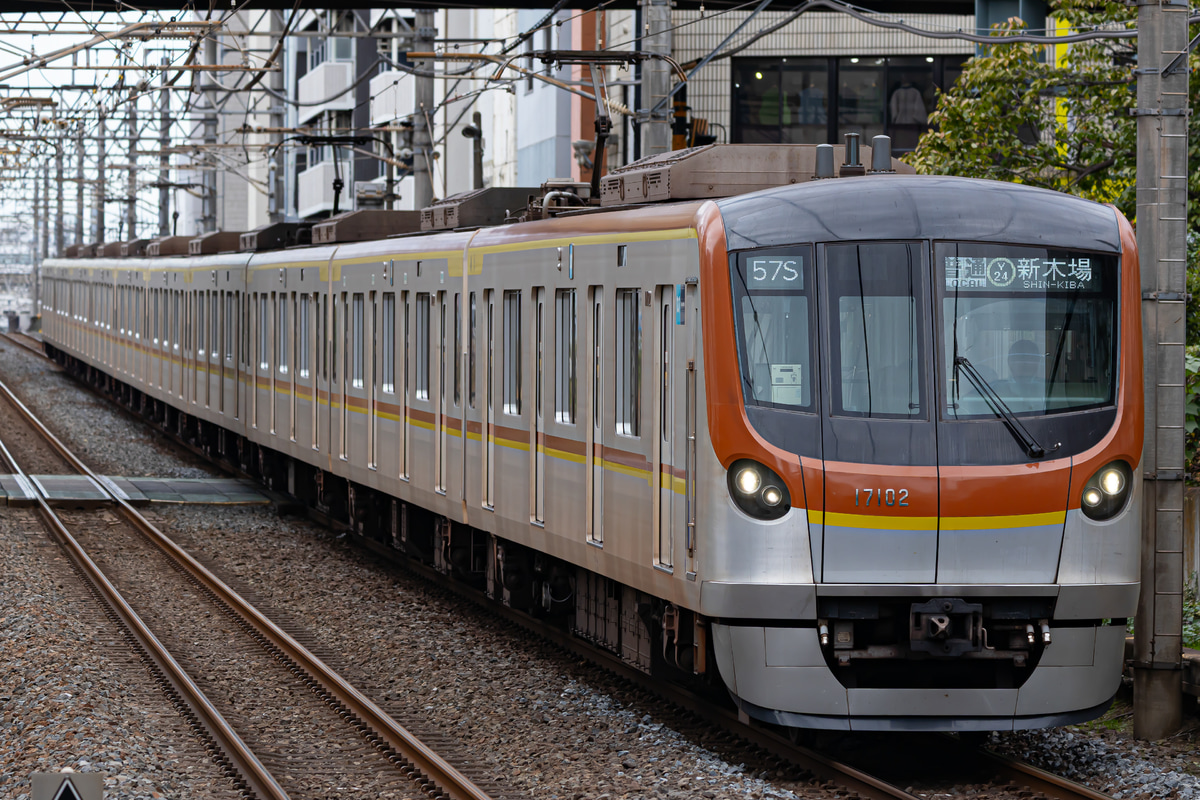東京メトロ  17000系 17102F