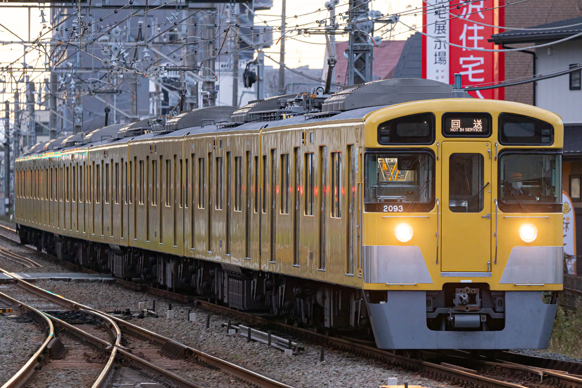西武鉄道  2000系 2093F