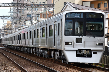 北総鉄道 7300形 京成小岩～京成高砂間付近