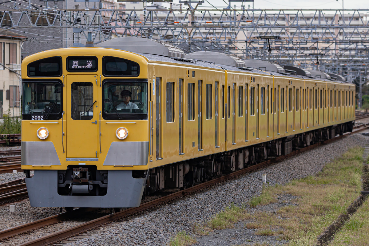 西武鉄道  2000系 2091F