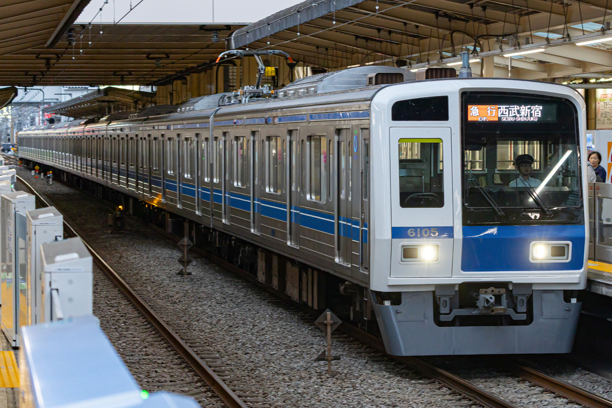 西武鉄道  6000系 6105F