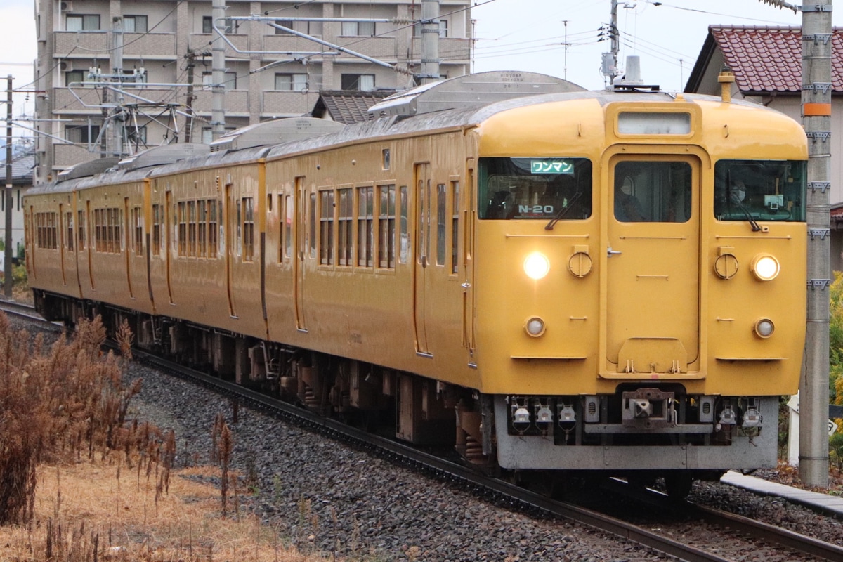 JR西日本  115系 N-20編成