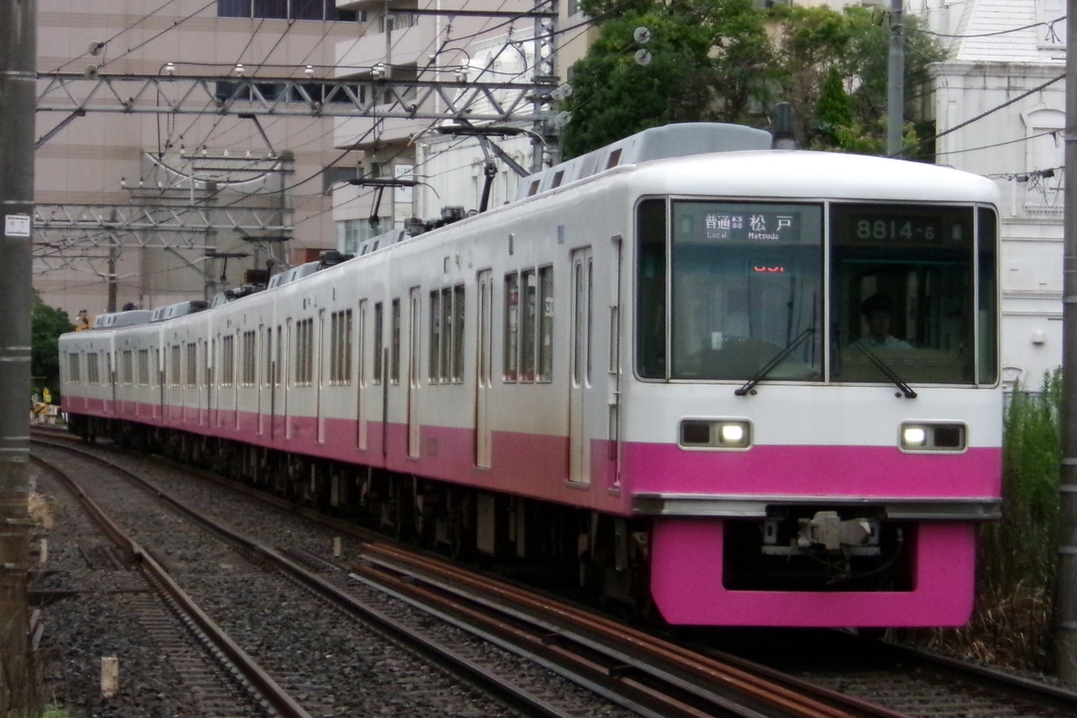 京成電鉄 くぬぎ山車両基地 8800形 8814F
