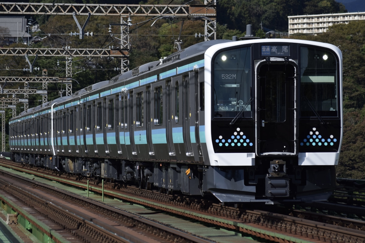 JR東日本 長野総合車両ベース E131系 ナノN18編成