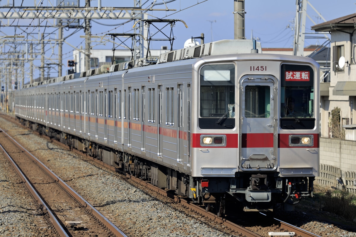 東武鉄道 南栗橋車両管区春日部支所 10030型 11451F