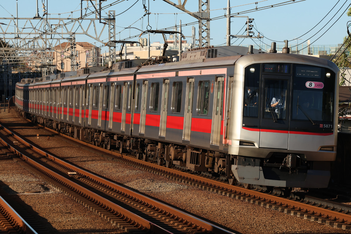 東急電鉄 元住吉検車区 5050系 5171F