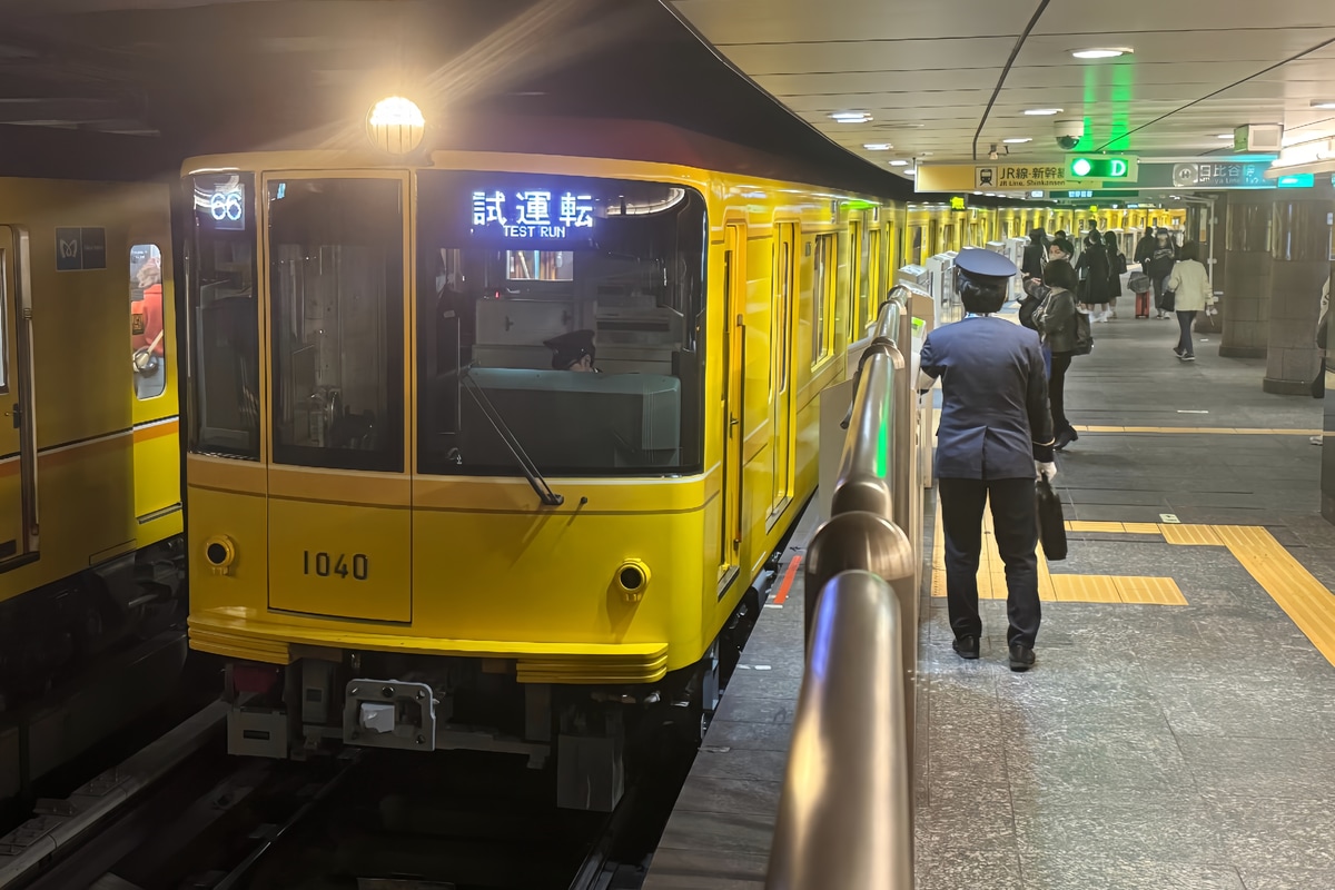 東京メトロ 上野検車区 1000系 1140F