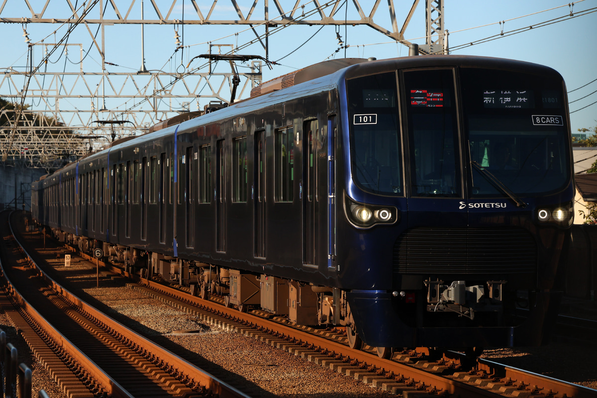相模鉄道 かしわ台車両センター 21000系 21101F