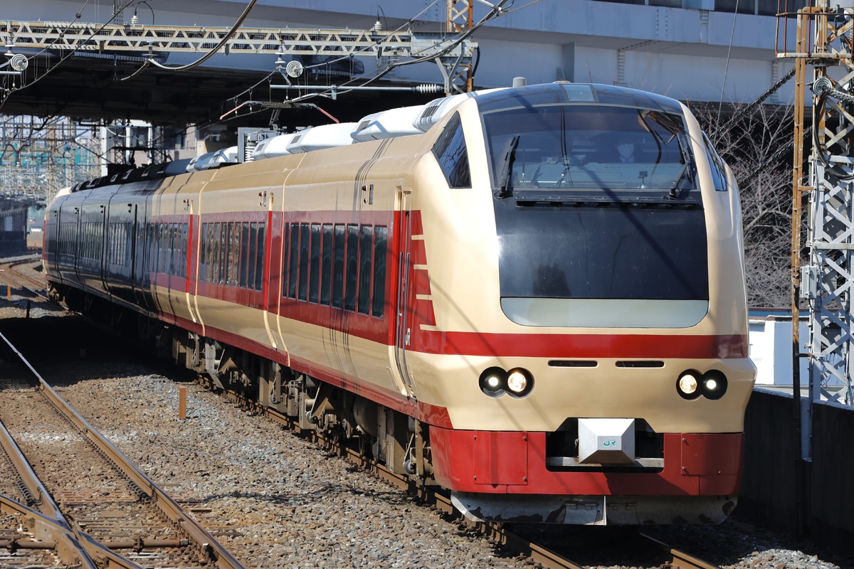 JR東日本 勝田車両センター E653系 カツK70編成(国鉄色)