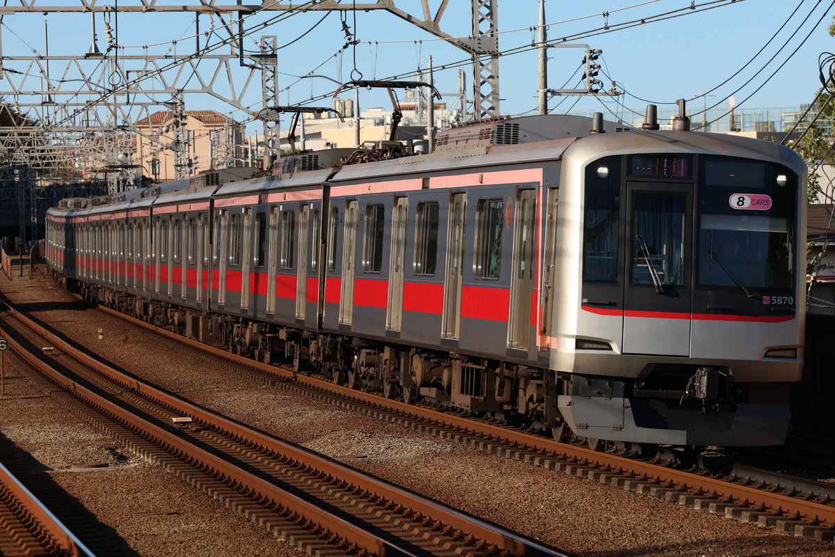 東急電鉄 元住吉検車区 5050系 5170F