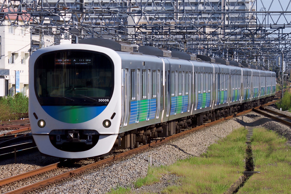 西武鉄道 玉川上水車両管理所 30000系 30106F
