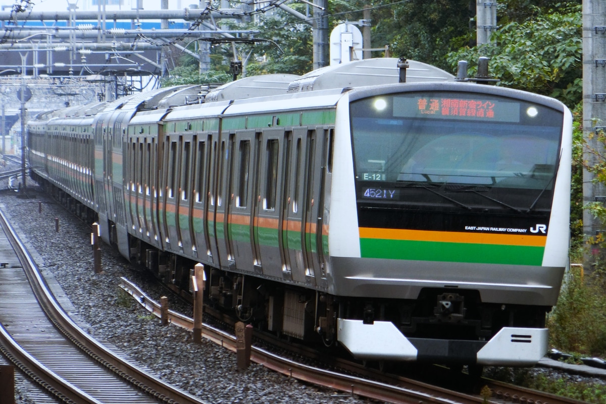 JR東日本 国府津車両センター E233系 コツE-12編成